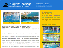 Tablet Screenshot of basen.karpacz.pl