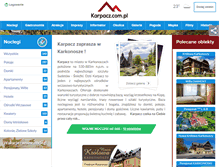 Tablet Screenshot of karpacz.com.pl